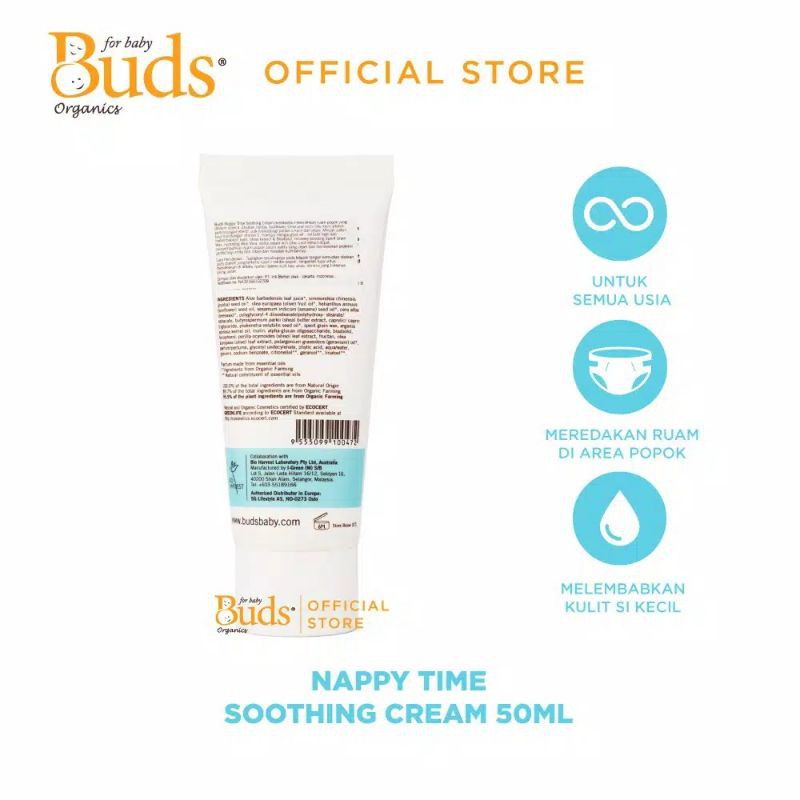 Buds Nappy time soothing cream