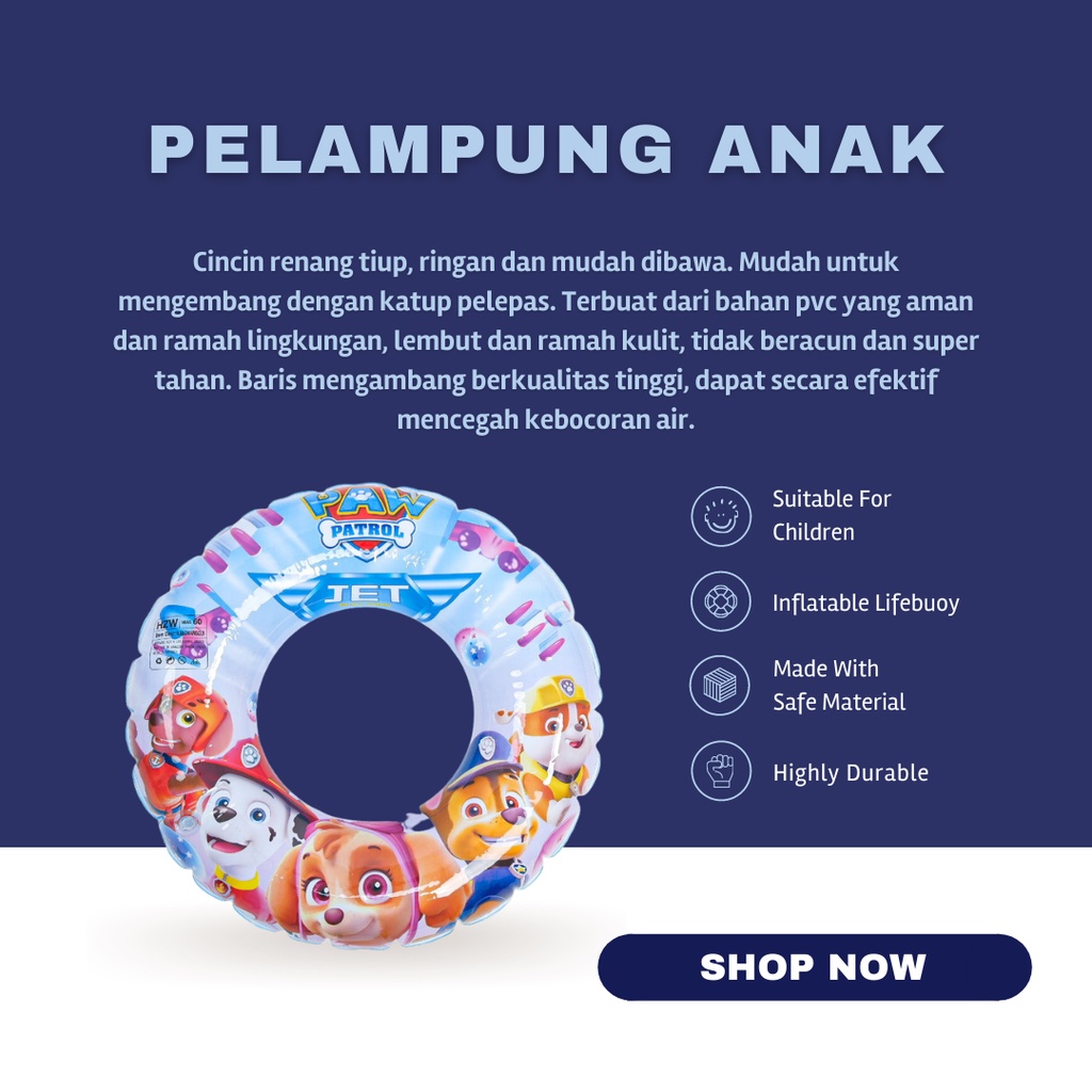 ITSOK PELAMPUNG RENANG ANAK TEBAL MURAH BANYAK MOTIF / PELAMPUNG RENANG ANAK-ANAK