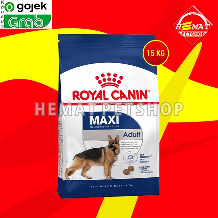 [GOSEND] Royal Canin Maxi Adult 15 Kg / Makanan Anjing RC 15Kg