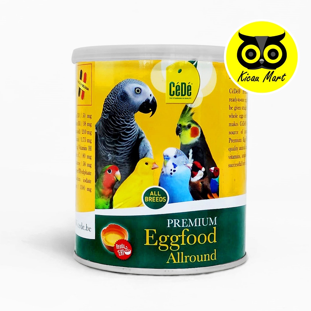 PAKAN PREMIUM EGG FOOD ALLROUND CEDE VERSELE LAGA MAKANAN TERNAK BURUNG KENARI LOVEBIRD PREMIEGGVL