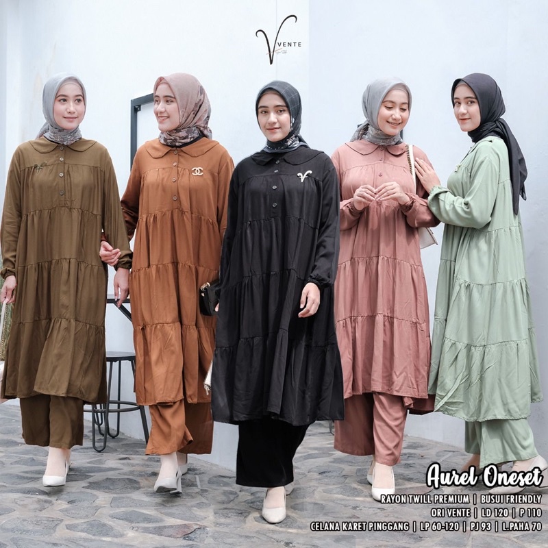 AUREL ONE SET BUSUI RAYON TWILL PREMIUM by VENTE