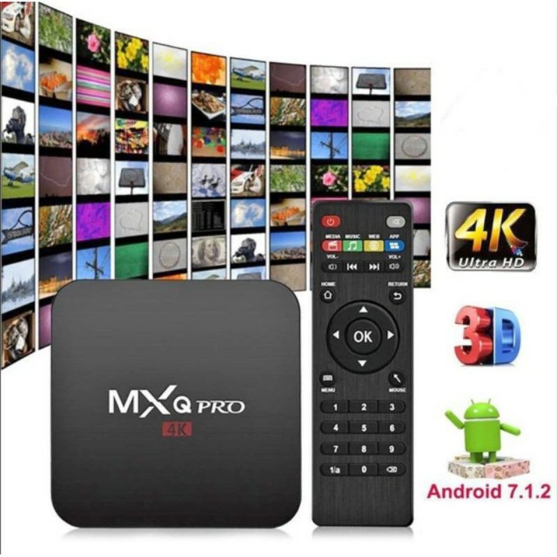 ANDROID TV BOX MXQ PRO 2GB 16GB SUPPORT 4K Full HD