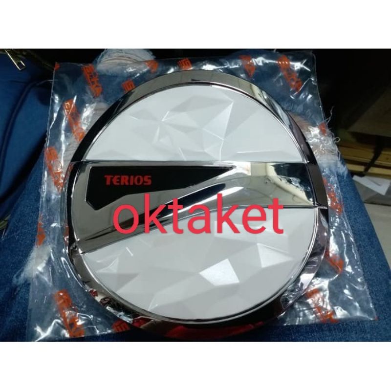 tank cover all new Terios 2018 2019 2022 Diamond Putih Cristal