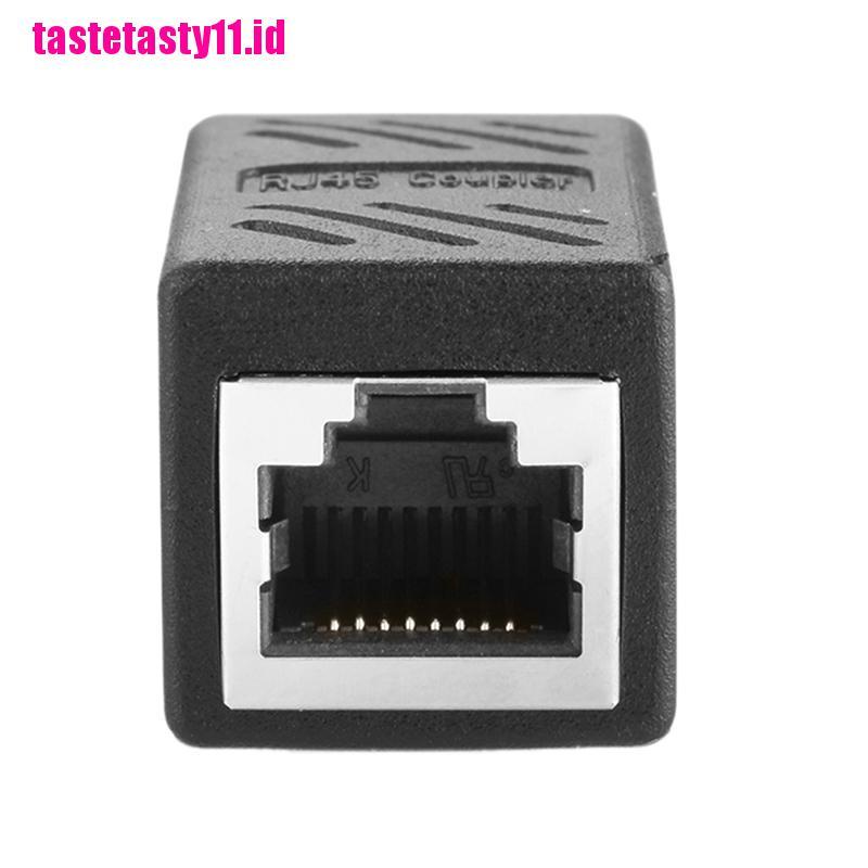 【TTID】RJ45 Female To Female CAT6 Network Ethernet LAN Connector Adapter Coupler