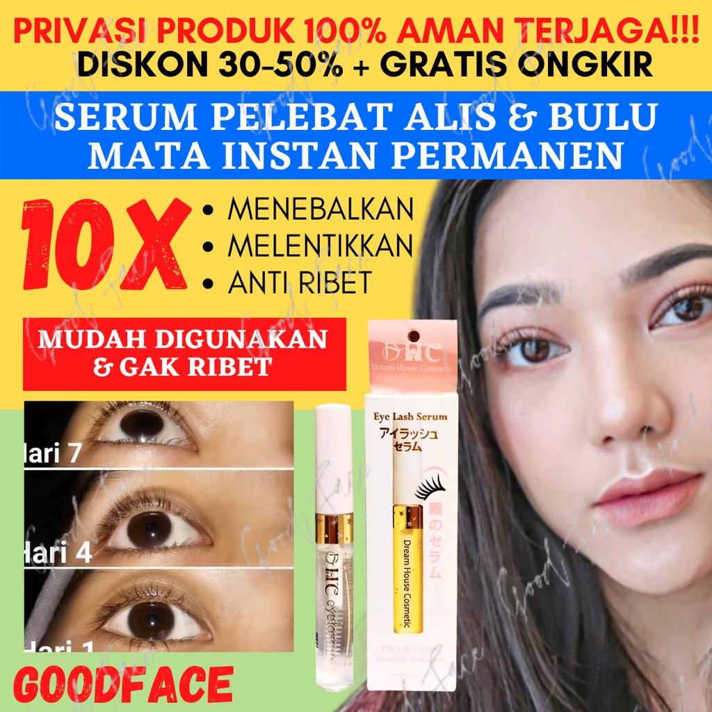 DHC EYELASH TONIC EYELASH SERUM PEMANJANG BULU MATA SERUM ALIS SERUM BULU MATA PENUMBUH BULU MATA