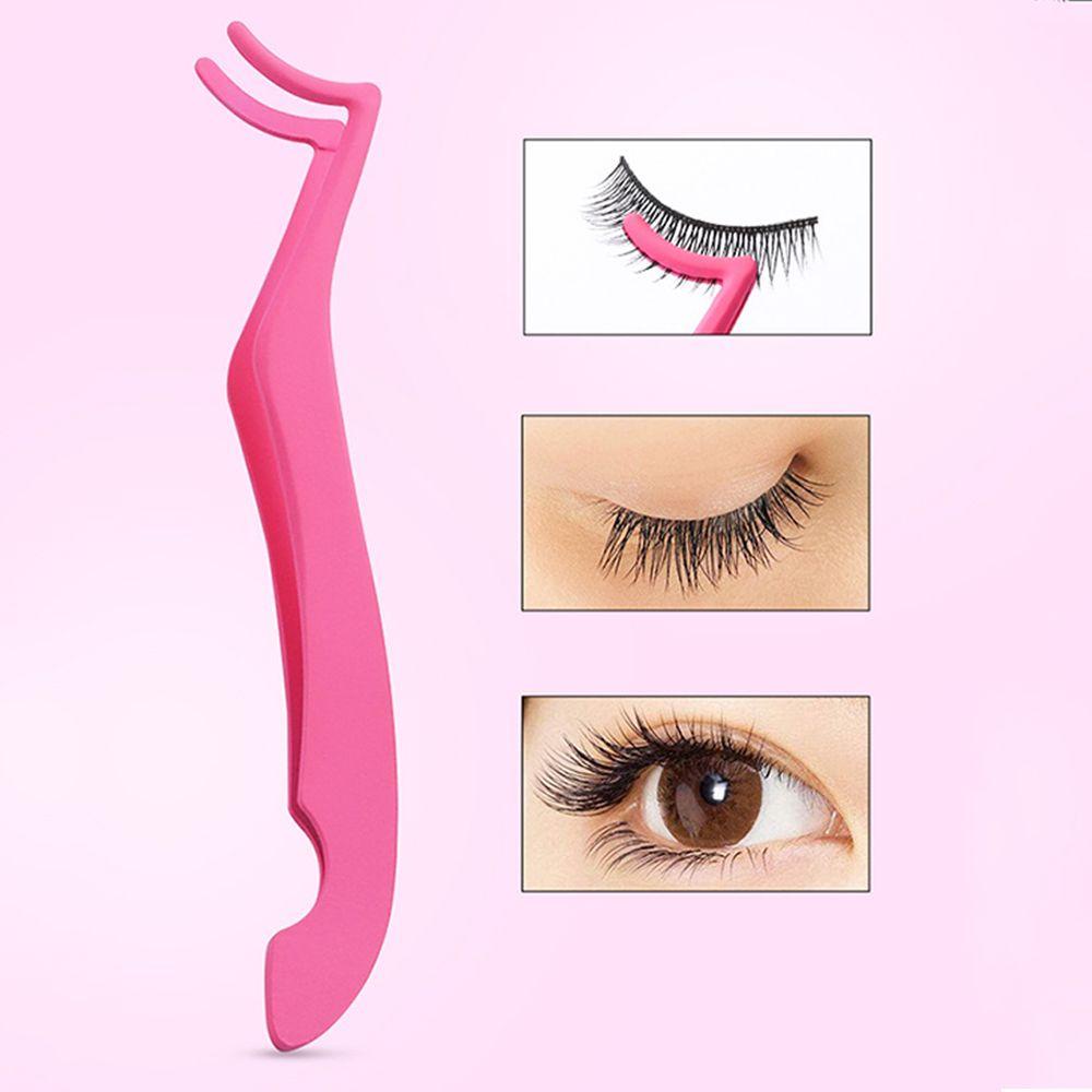 R-flower Alat Aplikator Bulu Mata Palsu Forceps Curler Nipper Makeup