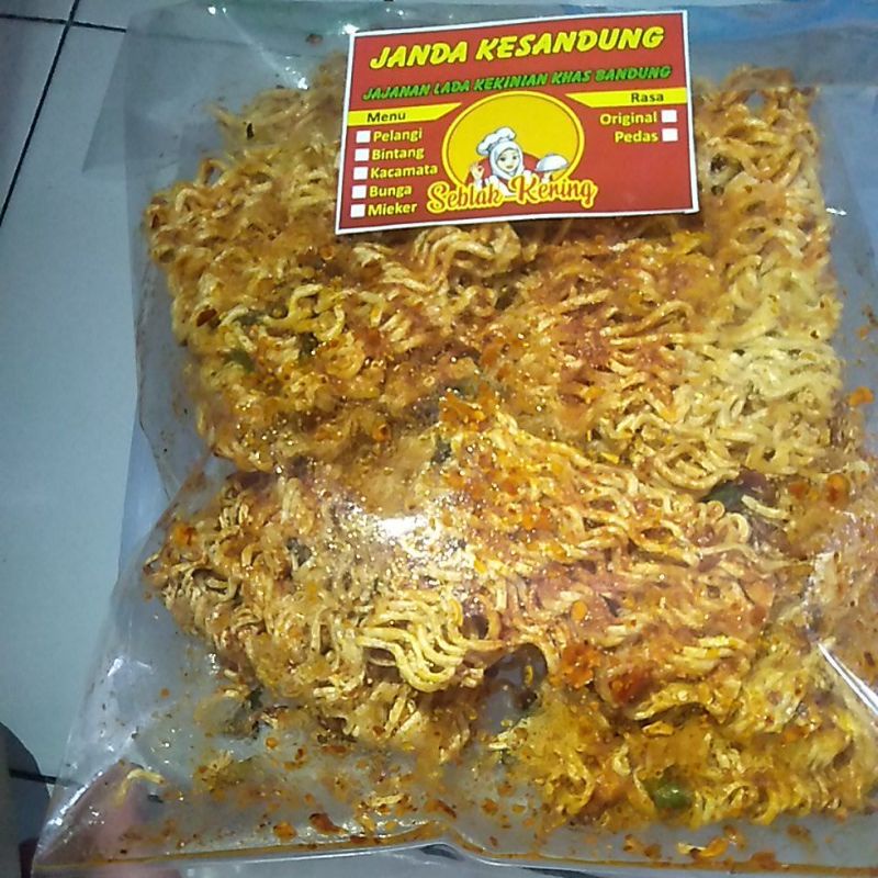 

MIE KERING 250 GR SEBLAK KERING BANDUNG