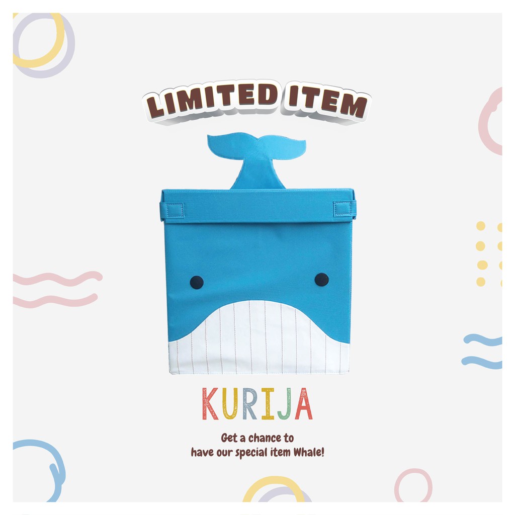 Kubo Kids Box Organizer Limited Item Kurija/Kotak penyimpanan