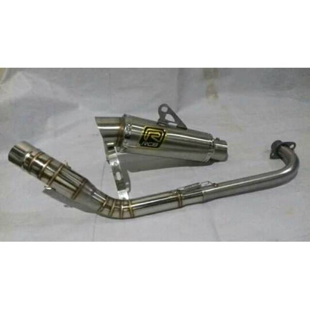 Knalpot RCB netral kolong jupiter z vega r supra 125 honda blade