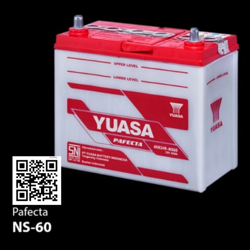 ( NS60 ) Accu yuasa Pafecta aki untuk mobil Taruna Xenia terios Rush Avaza