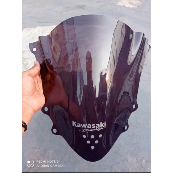 Visor Jenong Ninja RR New Windshield Ninja RR New Hitam