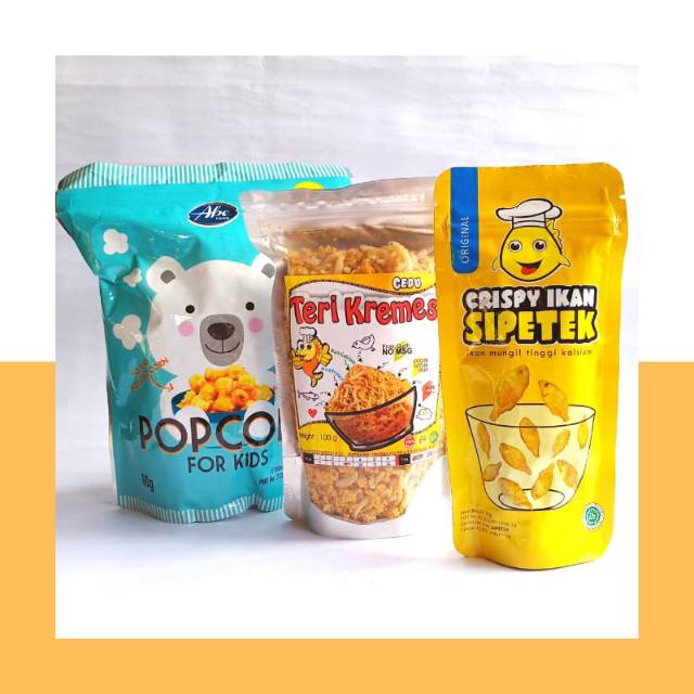 

Teri, popcorn, sipetek