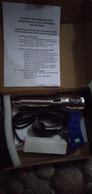 Plastic Welding Torch Gun - Hot Gun Plastik - Alat Las Plastik - Heat Gun Mollar