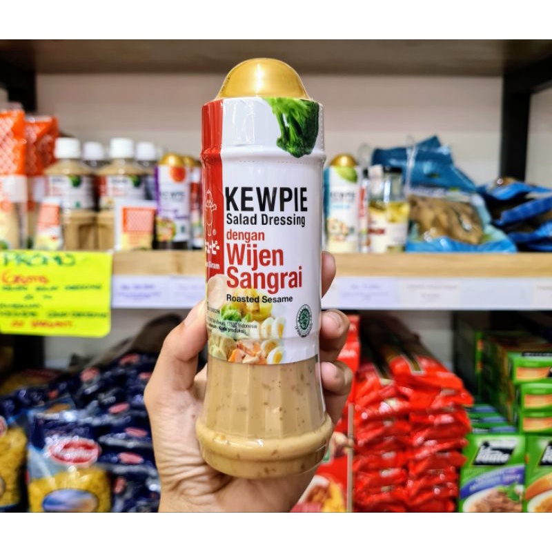 

KEWPIE SAUS TIRAM SALAD DRESSING DENGAN WIJEN SANGRAI 200ML ROASTED SESAME