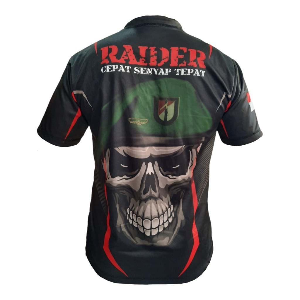 Kaos Dryfit Militer / Kaos Dalam TNI / Kaos Koppasus / Kaos Raider