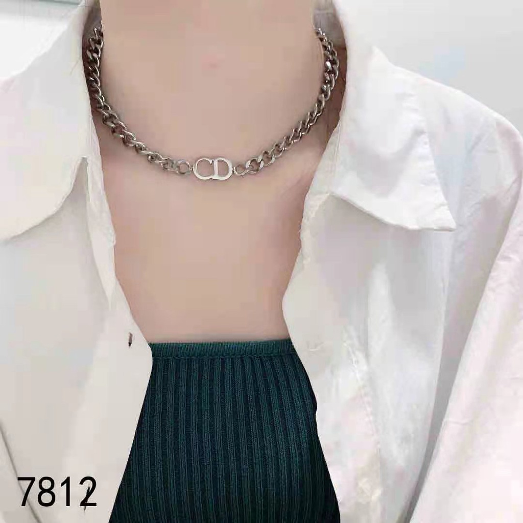 Kalung titanium perhiasan fashion 7812