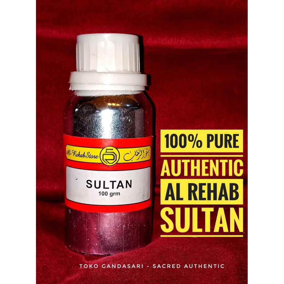 SEGEL 100 ml Bibit Parfum Minyak Wangi AL REHAB SULTAN non alkhohol | Parfum & Cologne Unisex