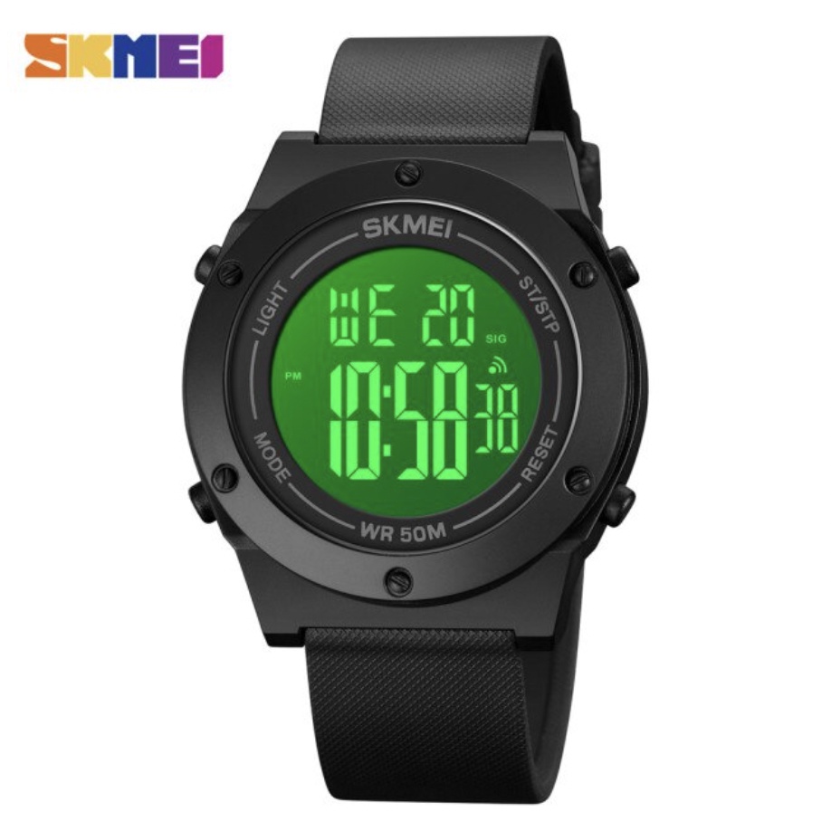 SKMEI Pria 1772 Sports Watch LED Digital Outdoor Multifunction Data Calendar