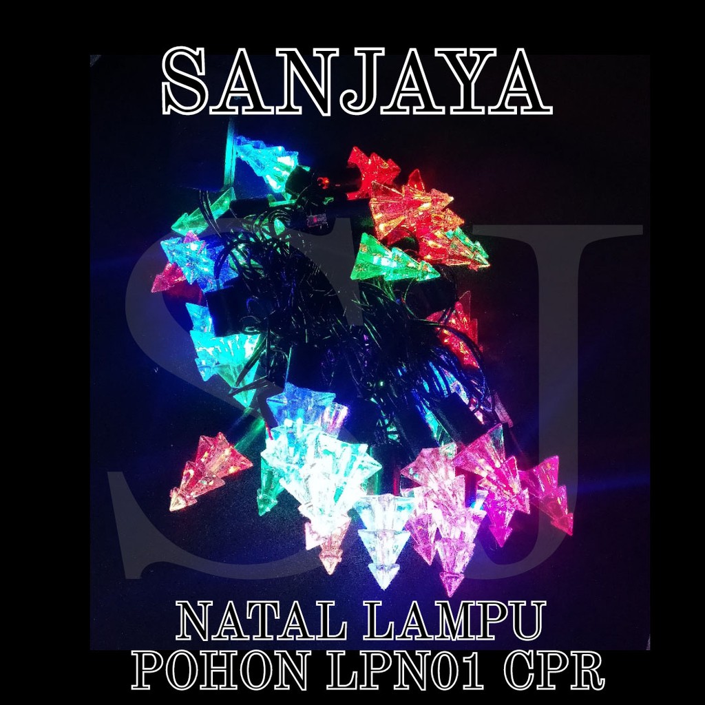 Lampu Tumbler Natal Model Pohon Warna Warni / Lampu Hias Natal Led / Aksesoris Dekorasi Hiasan Natal