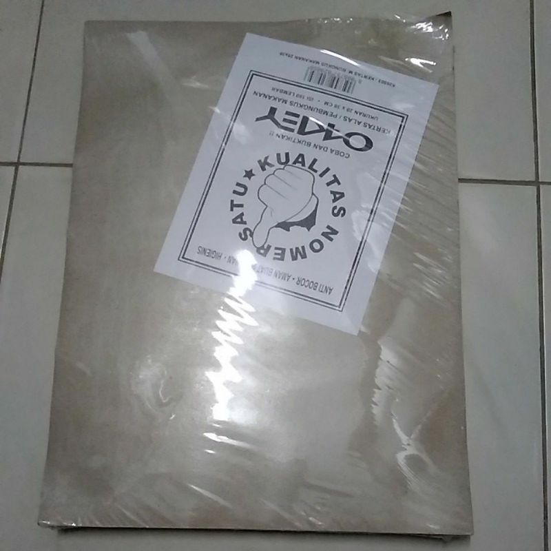 

kertas nasi okey isi 180 lembar kertas nasi anti bocor