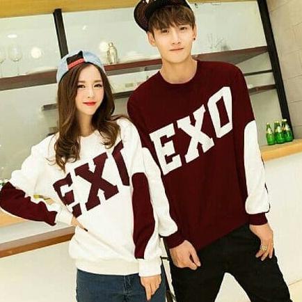 ➾ Kaos Couple / Baju Couple / Kaos Pasangan / Baju Pasangan Exo Lp ✵