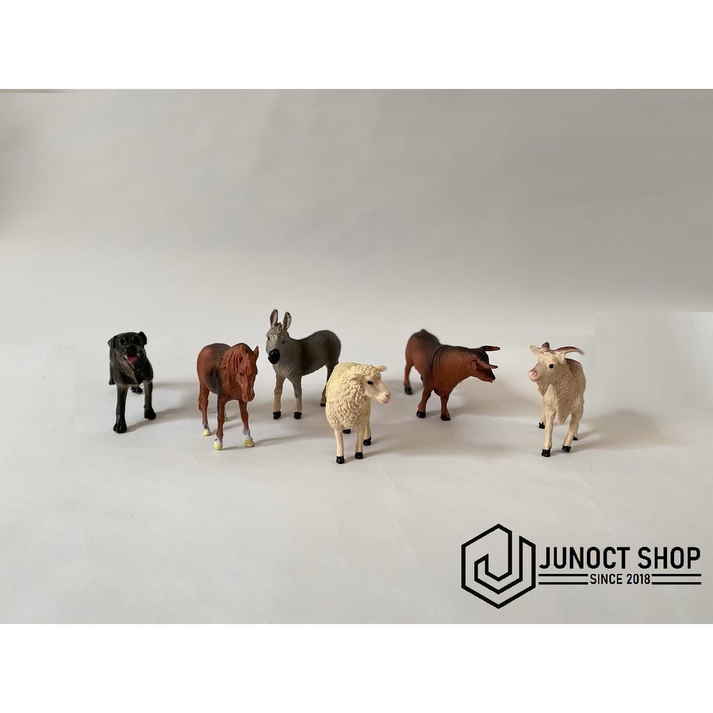 FIGURE HEWAN A FARM ANIMAL BEST Q - MAINAN MAKET MINIATUR 2 AKURIUM
