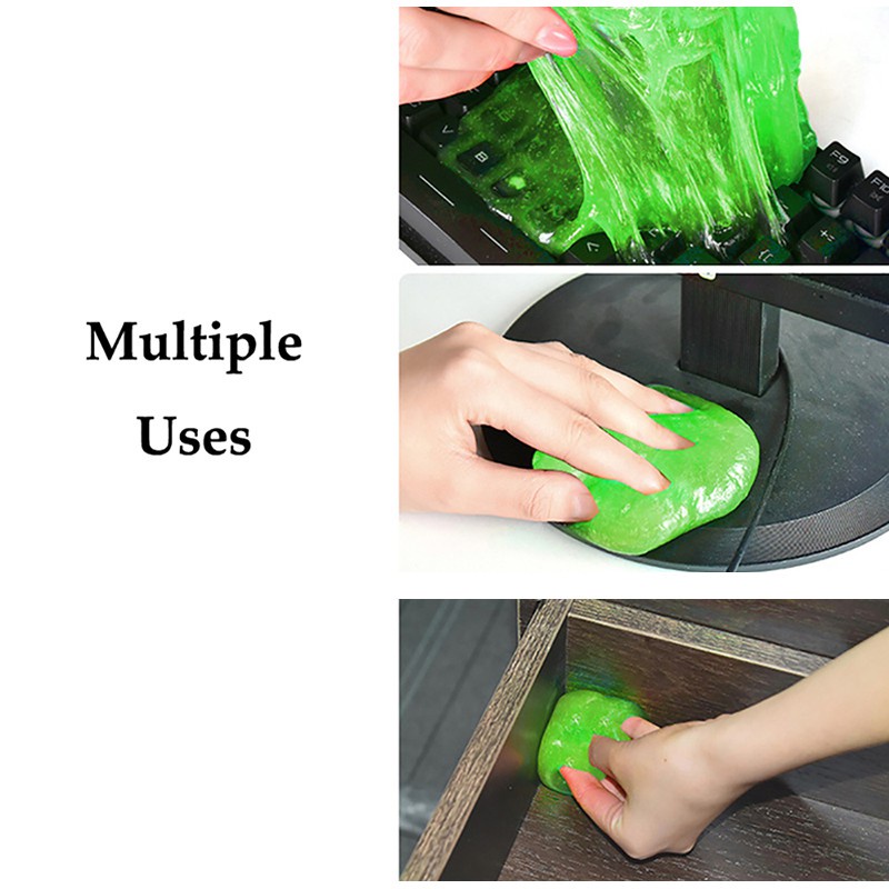 Super Gel Slime  Gel Pembersih Keyboard Mobil Lem Lembut Penghilang Debu Multifungsi