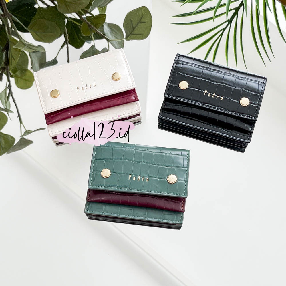 DOMPET PEDRO MINI WALLET WANITA - PEDRO MINI FLAP