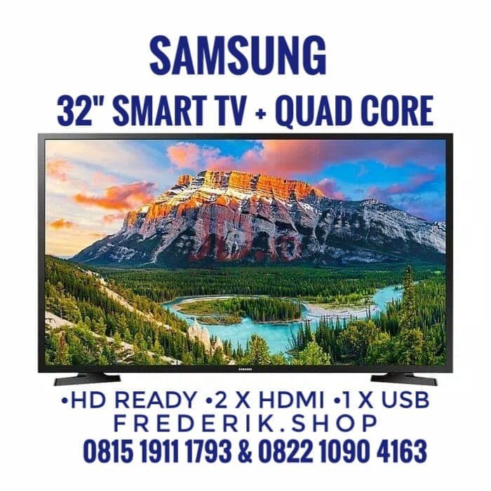 Promo Samsung UA32N4300 32" USB HD Ready Smart LED TV 32N4300 QUAD CORE HDMI Murah Banget