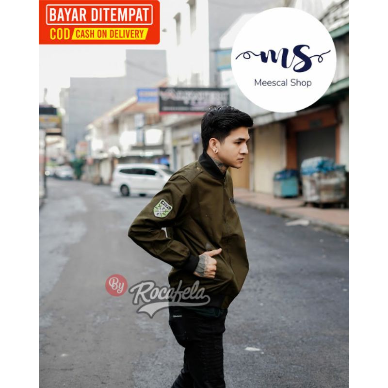 Jaket Canvas Rocafela 100% Original Distro ~ Jaket Pria