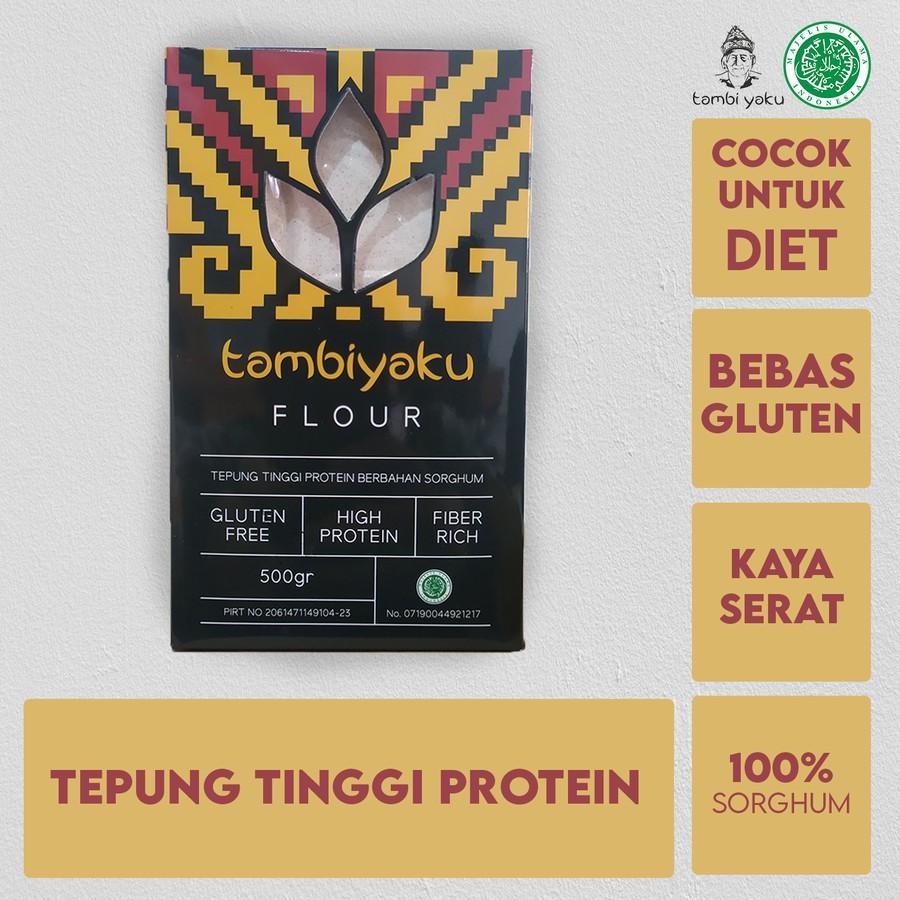 

Tambiyaku Tepung Sorghum Gluten Free