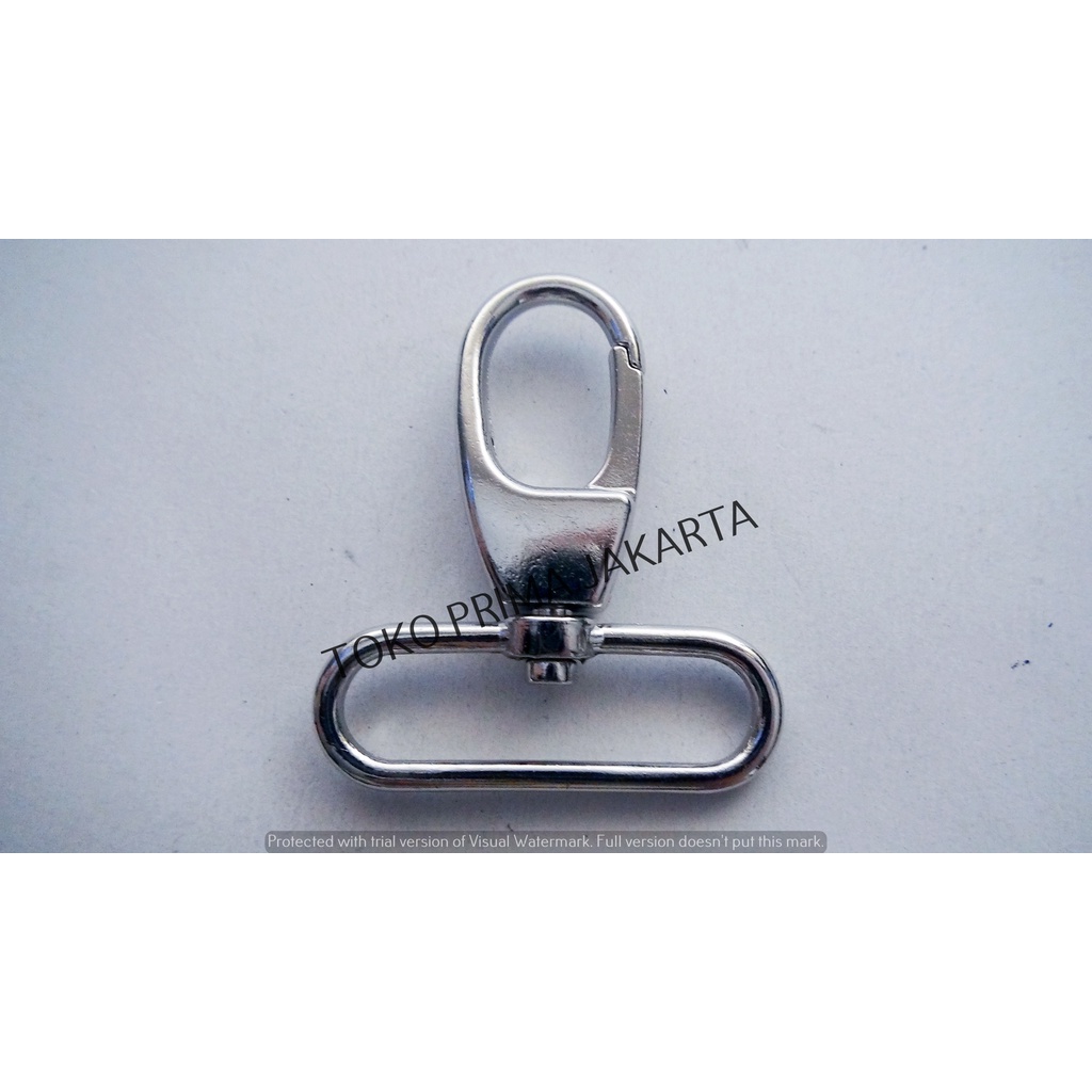 

AKSESORIS CANTELAN GANTUNGAN KOKOT KAITAN METAL BAG HOOK PENGAIT BESI 012-38 MM B NKL