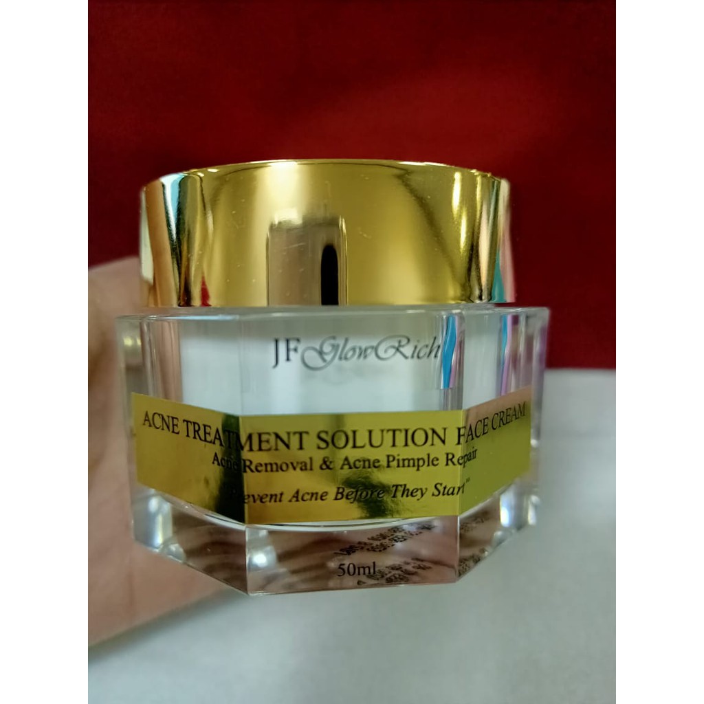 JF GLOW RICH ACNE TREATMENT SOLUTION FACE CREAM