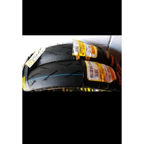 SEPASANG BAN PIRELLI DIABLO ROSSO CORSA II 9080 10080 17 BAN PIRELLI DIABLO ROSSO CORSA 2 9080