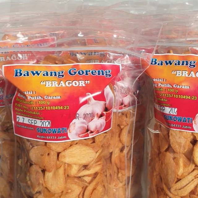 

BAWGOR (Bawang Goreng) Kemasan Refill 100gr