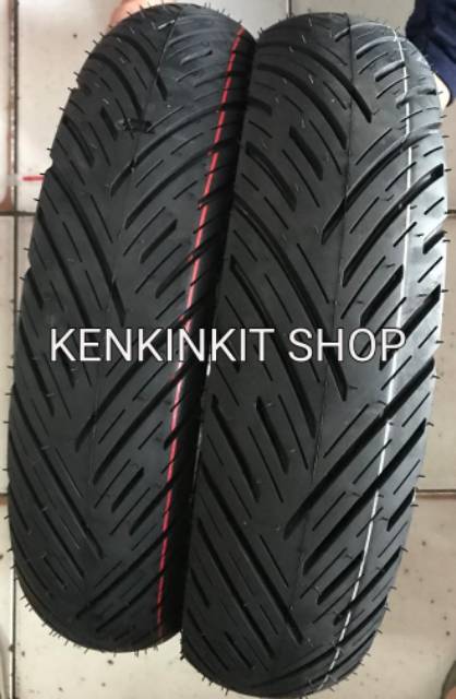 [DIJAMIN ASLI]  BAN HONDA 100/80 - 14 TUBELESS -Standart belakang HONDA VARIO 150 2019