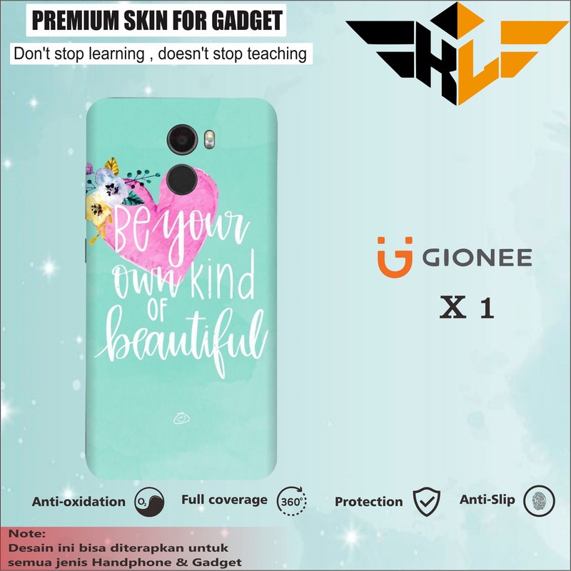 Beli 1 Geratis 1 SKIN HANDPHONE GIONEE X 1 LOVE