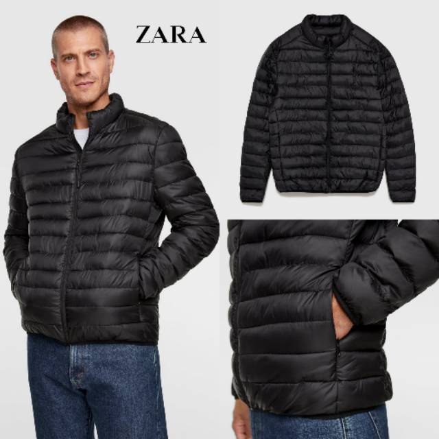 zara goose down jacket