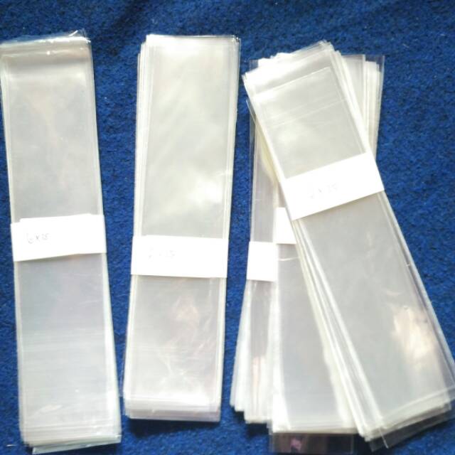 Plastik opp 6*25cm tanpa perekat