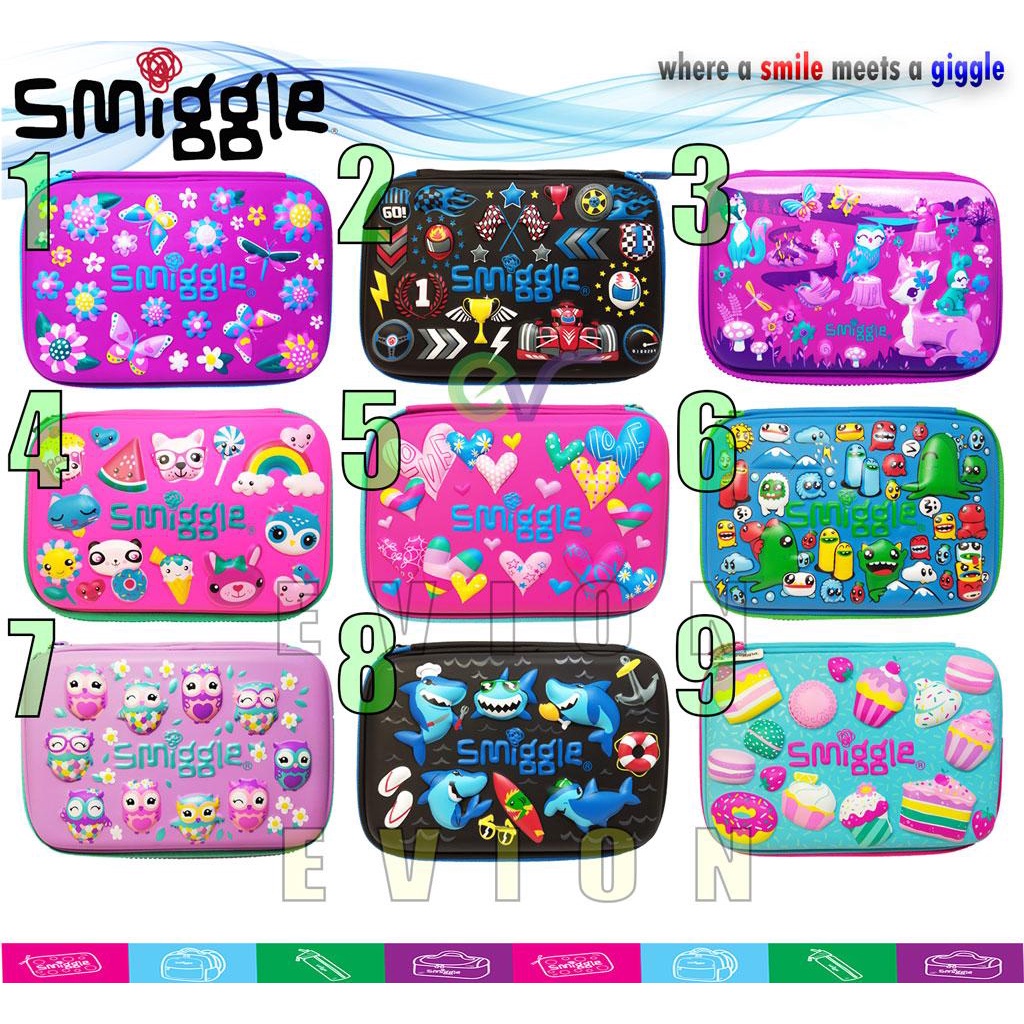 Jual Promo Smiggle Hardtop Pencil Case / Tempat Pensil Smiggle | Shopee ...