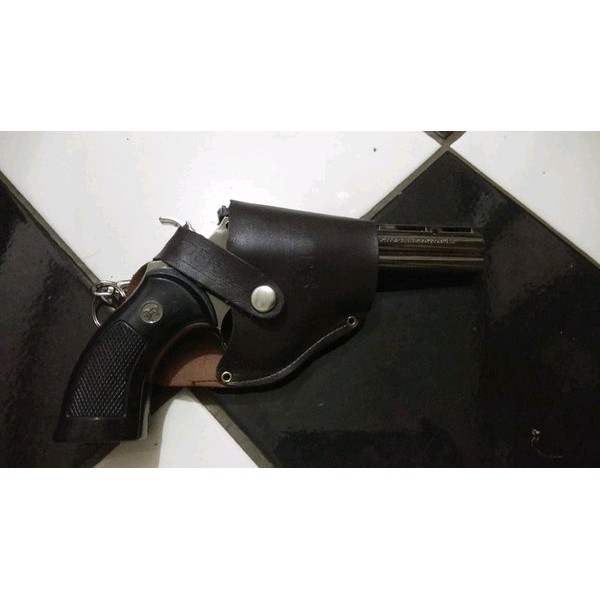 Korek Pistol Colt BS - Pistol REV0LVER - 1-1 Ukuran Seperti Asli