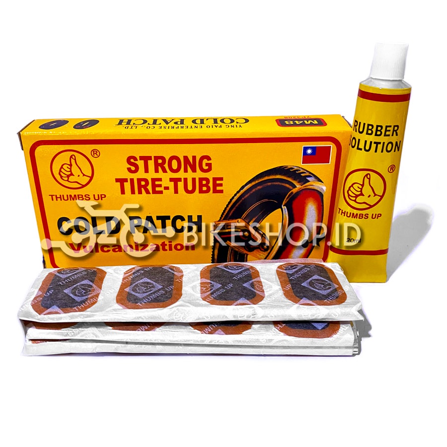 Tambal Ban Tiptop M48 Thumbs Up Strong Tire-Tube TAIWAN Cold Patch Vulcanization | High Quality