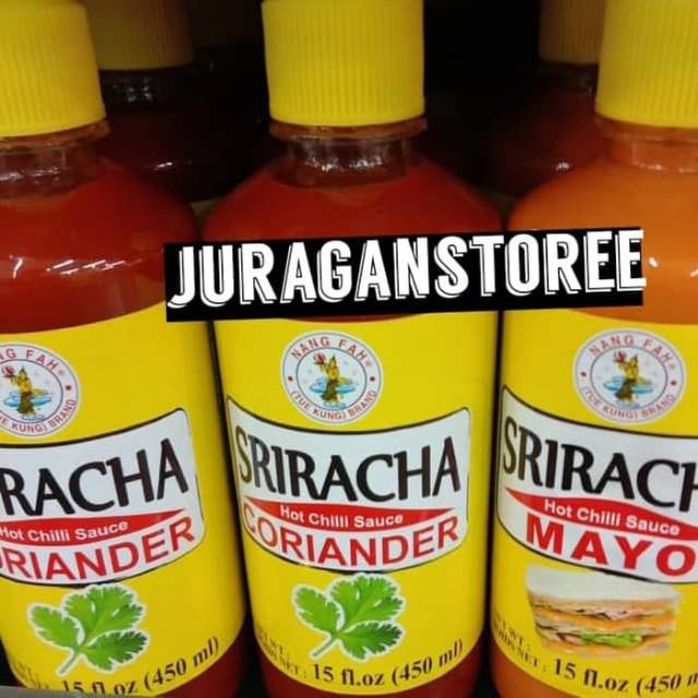 

Nang fah sriracha hot chili sauce 450gr