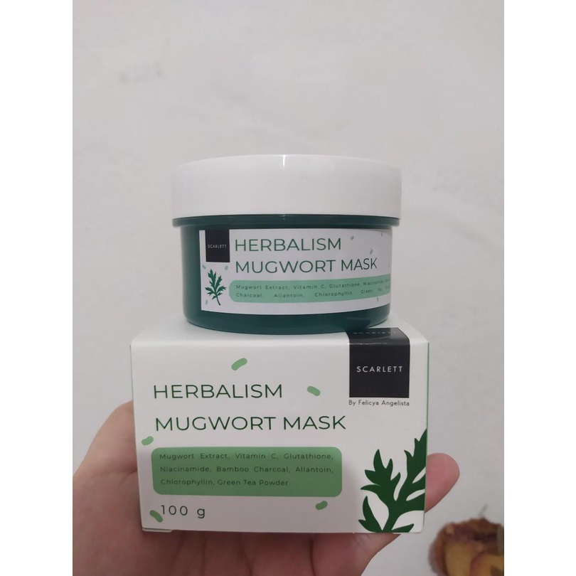 SCARLETT HERBALISM MUGWORT MASK