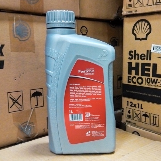 OLI MESIN MOBIL DIESEL PERTAMINA FASTRON DIESEL 15W-40 1 LITER