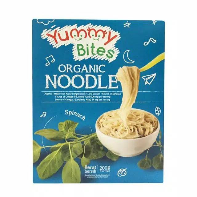 YUMMY BITES Organic Noodle / Mie Bayi Organik / MPASI / Mie Sehat organik