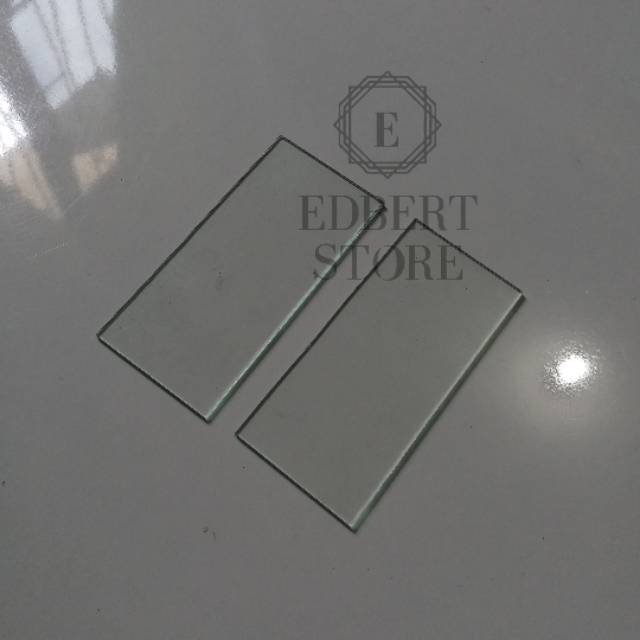 Kaca las putih / kaca las clear/bening