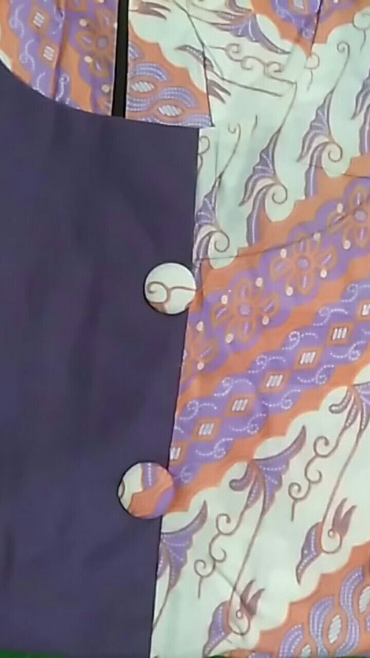 Gamis Batik Cantik Kombinasi Toyobo M, L, Xl, Xxl