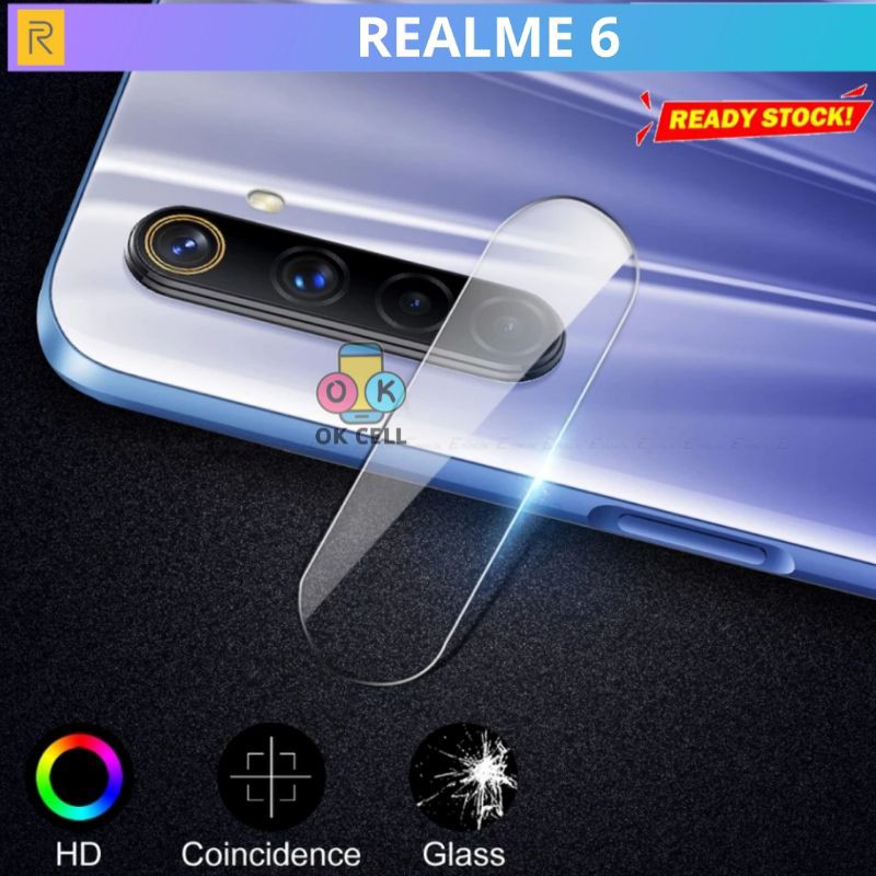 Tempered Glass Camera Realme 6 - TG Anti Gores Kaca Kamera Realmi 6 Pelindung Lensa Premium