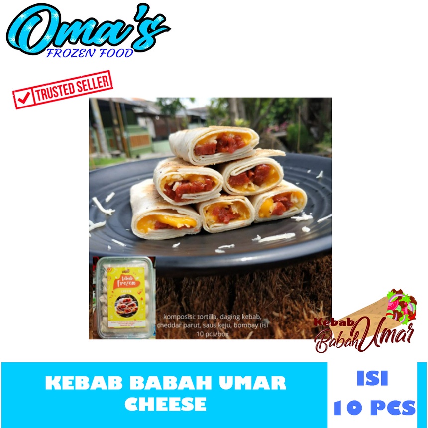 

KEBAB BABAH UMAR CHEESE ISI 10 PCS